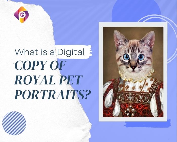 Royal pet portrait