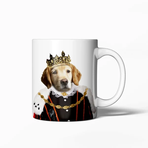 Customized Royal Dog Portrait Cup