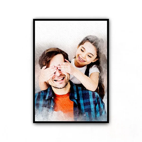 Father and Daughter frame