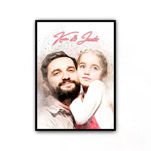 Father-and-Daughter portrait